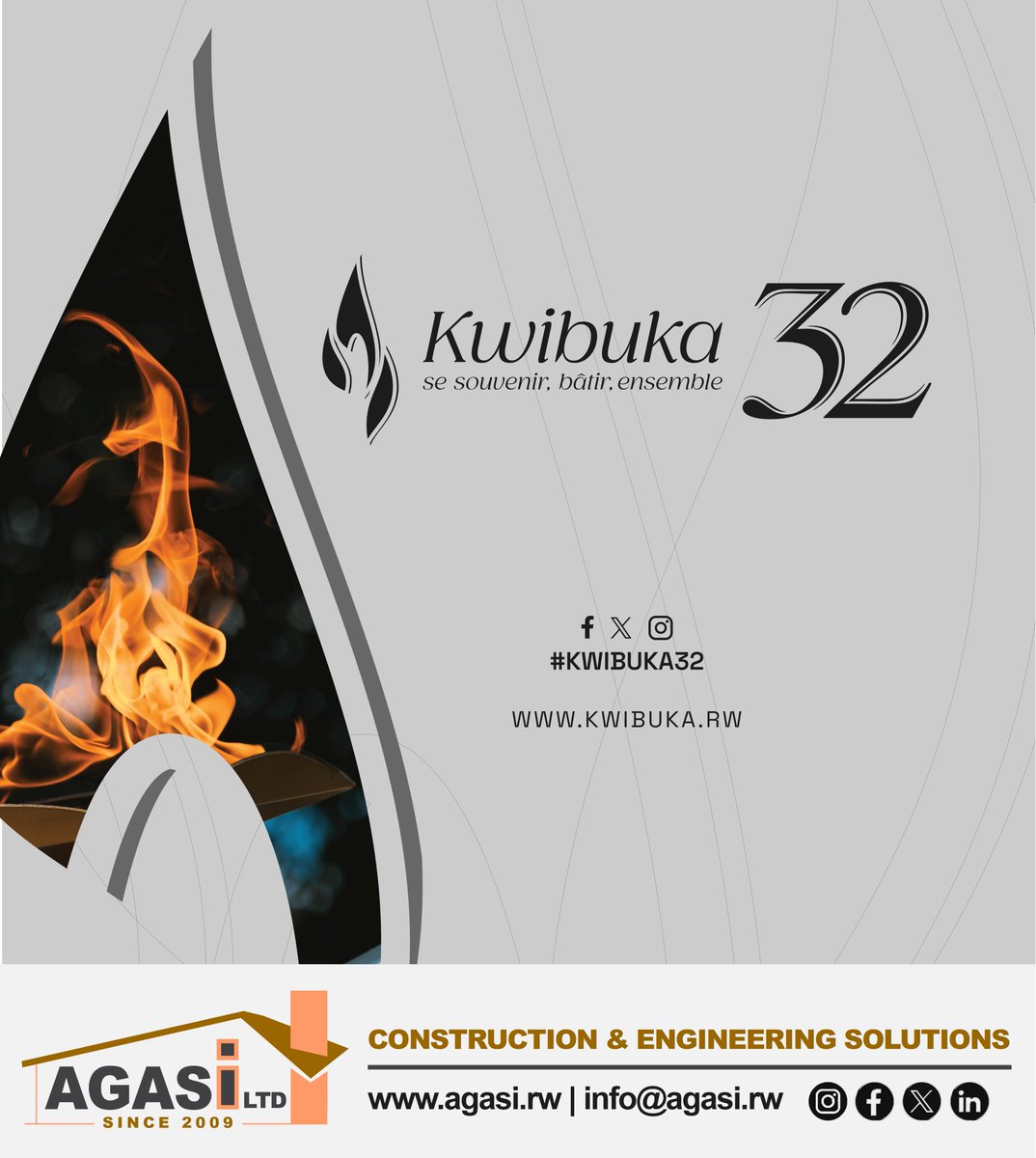 agasiltd's tweet photo. #kwibuka32 Remember - Unite - Renew https://t.co/6Fcmm1BdOk