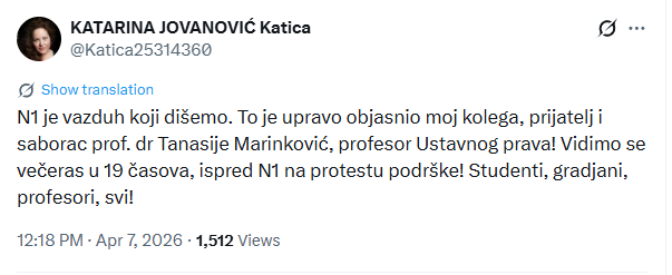 dr Predrag Azdejković 🏳️‍🌈🇷🇸 tweet media