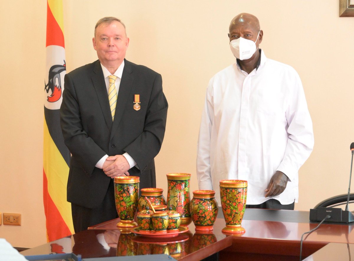 "I congratulate you upon the completion of your assignment and sincerely commend you for your commitment to strengthening the enduring cooperation between Uganda and Russia."-President Yoweri Museveni

#WhyUgDecidedM7