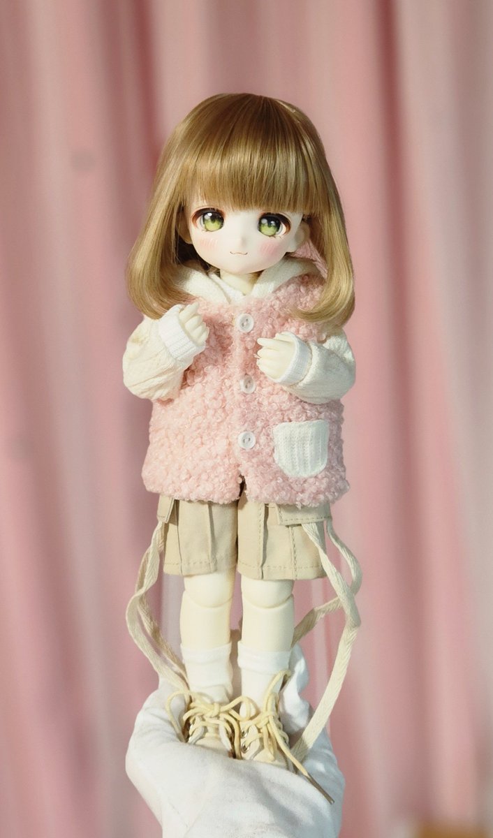 カジュアルスタイルもかわいいすぎ💯
ちょっと暑そうだけどかわいさの前では季節感なんて些細なことだもんね👌

#メルどぉる #TinyFox