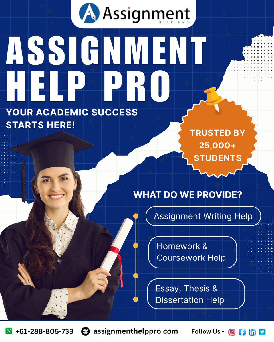 proassignmentau's tweet photo. Assignment stress? We’ve got you covered ✍️
Trusted by 25,000+ students for quality academic support.
📞 +61-288-805-733
🌐 https://t.co/ITZljyFqE2

#AssignmentHelp #StudentSuccess #StudyHelp #AcademicSupport https://t.co/zqL1g1cxoH