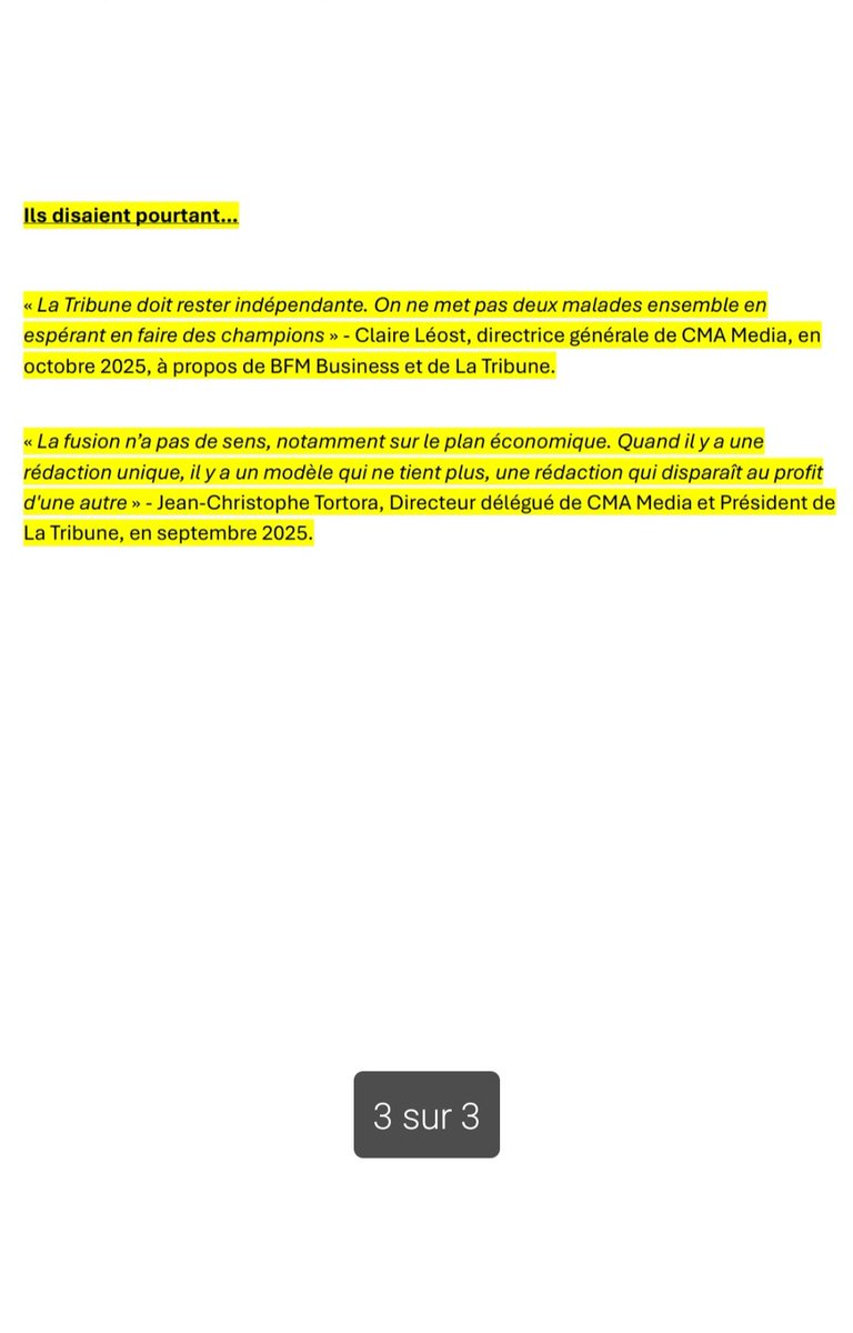 SDJ de La Tribune tweet media