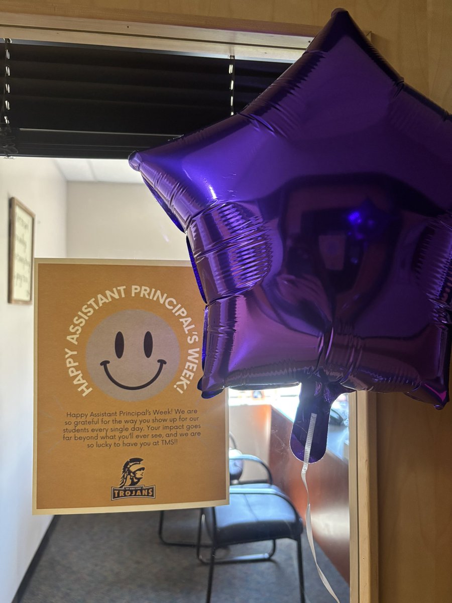 TMS_Trojans's tweet photo. Happy National Assistant Principal Week Mrs Hosmer and Mr Clark!! #Proud2BR3 #TrojansTogether   #WeAreTroy https://t.co/uzbub5kWu0
