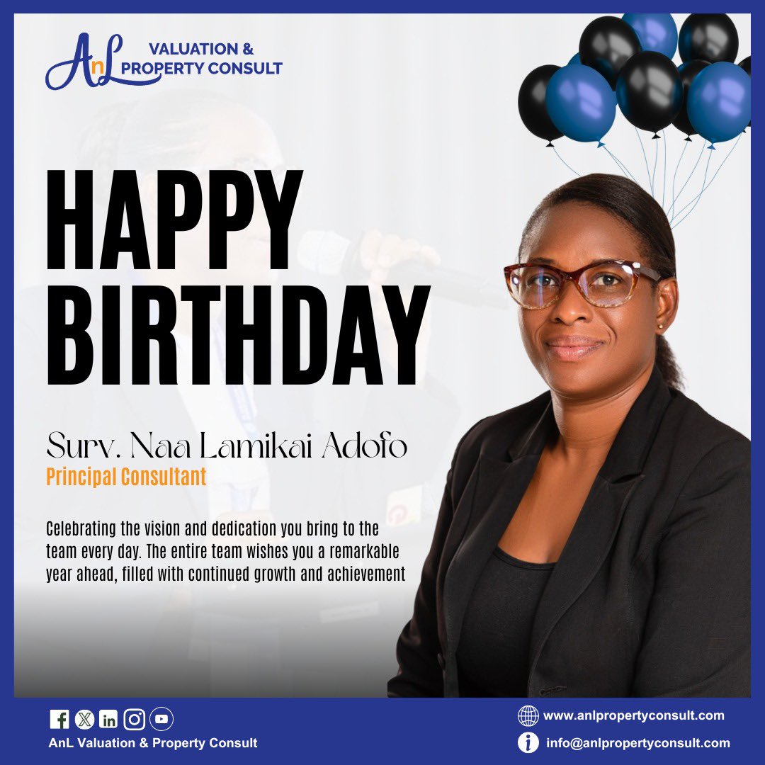 AnlConsult's tweet photo. Happy Birthday to our selfless and inspiring boss. Your dedication and leadership never go unnoticed🎉❤️🎂

#aprilborns
#happybirthday
#teamanl
#realestate
#anl https://t.co/xgZBEf2qhT