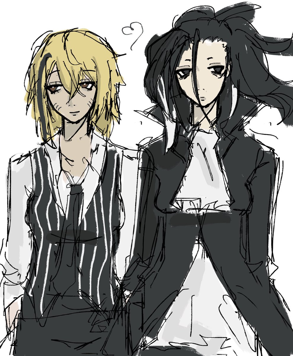 witchpotstew's tweet photo. sskk but its higugin 🥹 been thinking about this for soo long
#sskk #bsd #bungostraydogs #higuchi #gin #higugin https://t.co/RORdUwciin