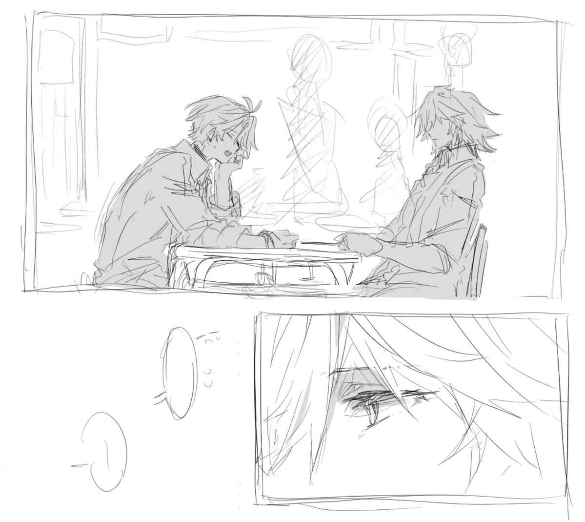 遷移@4.1ネタバレ注意 tweet media