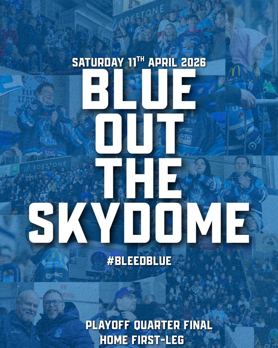 covblazehockey's tweet photo. 🔵 Turn the rink BLUE this Saturday! 🔵
ℹ️ https://t.co/49BA8DL5u4
#WeAreBlaze #BleedBlue #OurHouse #BackTheBlaze #BlueOut https://t.co/8BvUJ9M2Ux