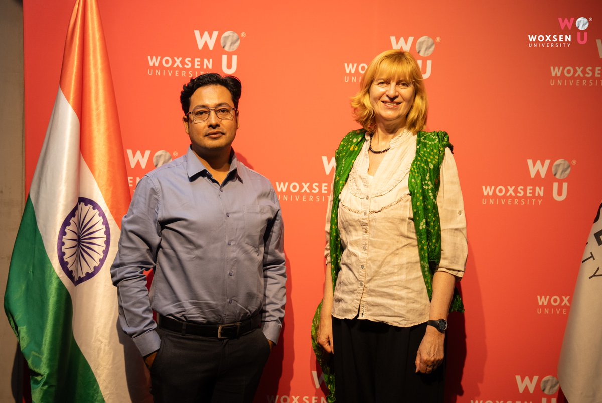 Woxsen's tweet image. Woxsen University hosted Dr. Heike Schinnenburg from Hochschule Osnabrück, strengthening dialogue on academic collaboration, research, and global engagement.

#WoxsenUniversity #InternationalRelations #GlobalPartnerships #AcademicCollaboration #HigherEducation #Hyderabad