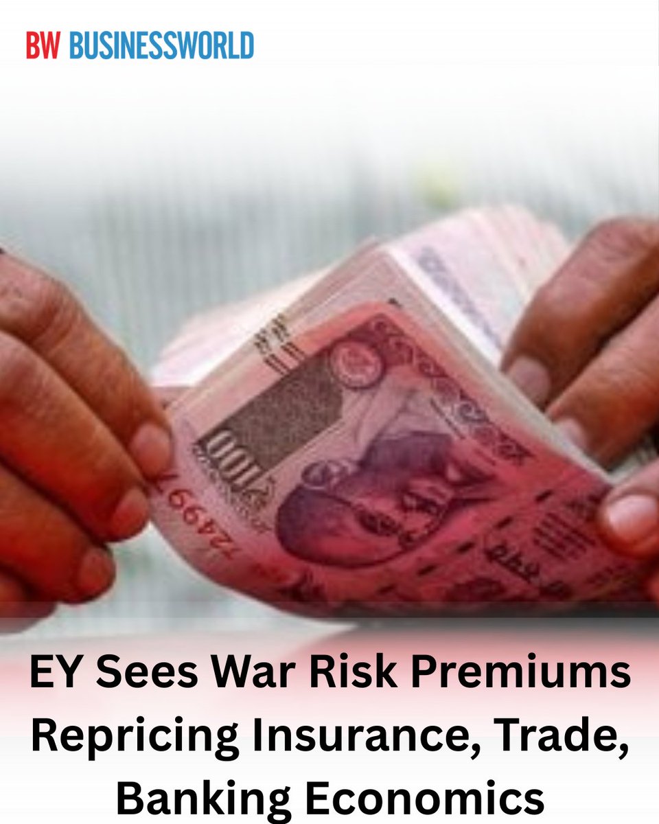 BWBusinessworld's tweet image. West Asia conflict is driving multi-layered financial stress across India’s banking, insurance and payments sectors, EY says

Read more: businessworld.in/article/ey-war…

@anuragbatrayo |  @NFWarsia | Tanvie Ahuja

#Indianeconomy #bankingsector #insurance #WestAsiaconflict