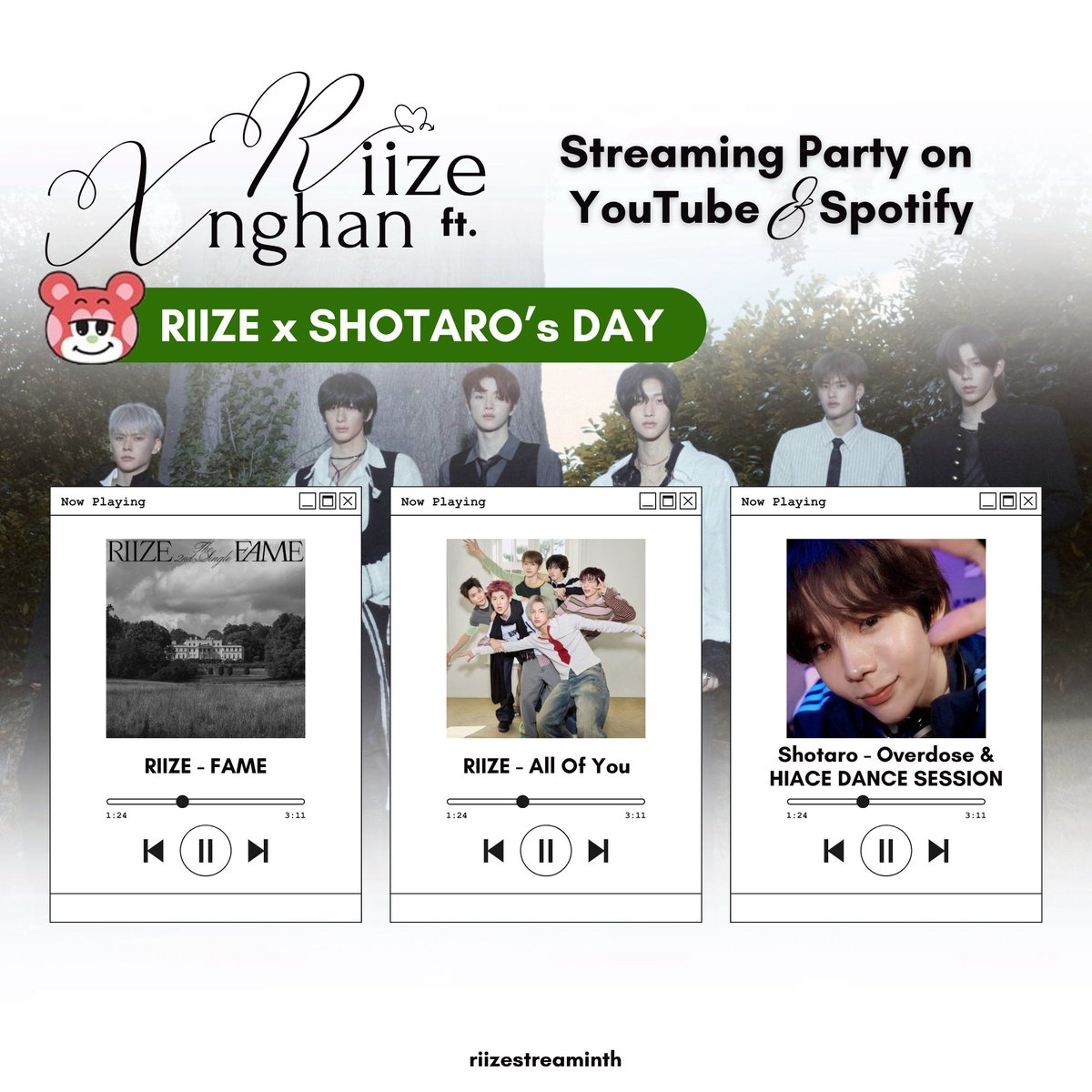 RIIZE STREAMING TH tweet media