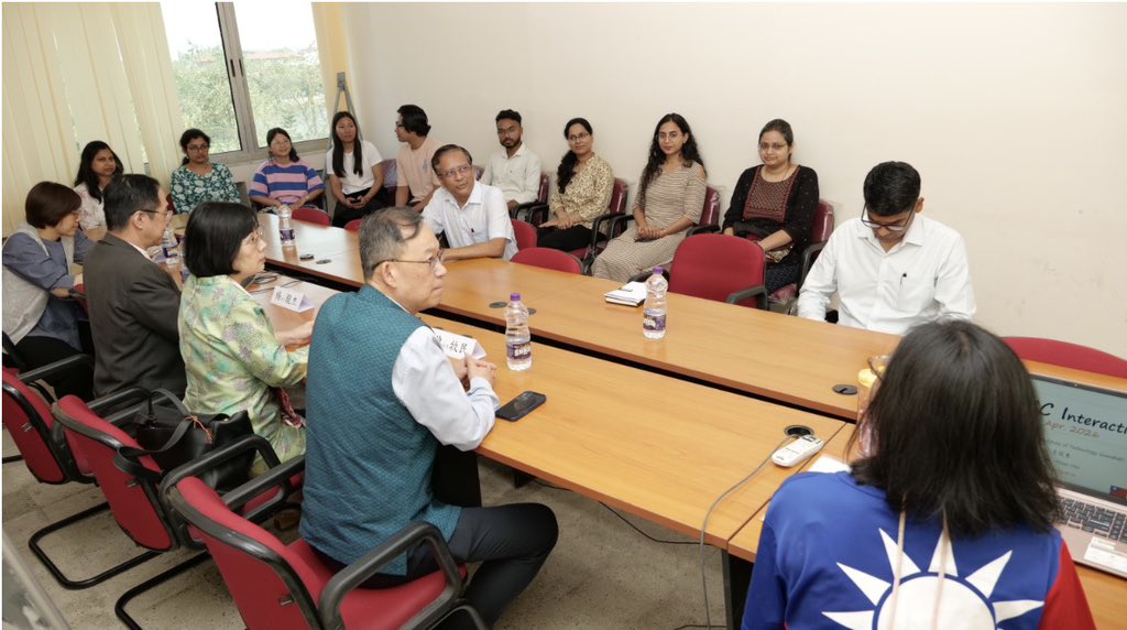 Taiwan in India tweet media