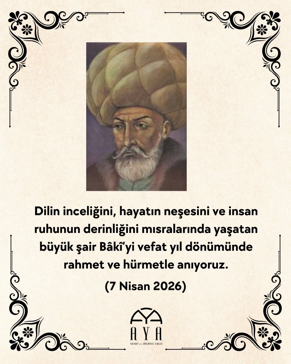 AYA Sanat ve Düşünce Vakfı tweet media