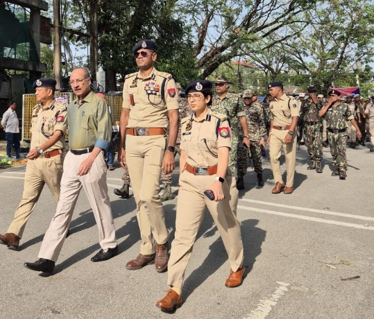 FaujiF36182's tweet photo. Vote without fear. Vote in record numbers.
Assam marched in a historic joint effort by state police and CRPF , reaching every corner with one clear message: your vote matters.
Democracy is strongest when every voice is heard. #VoteWithoutFear #ElectionStrategy #assammangemodi https://t.co/bbvL4BvwAu