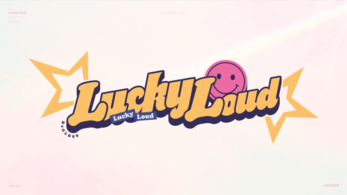 casane_jp's tweet photo. 【WORKS】
ReGLOSS 'Lucky Loud' OFFICIAL MV
https://t.co/NdFqtuPt2C
Title Designを担当しました。
Title Design : FUKUDA.(THINGS.) @FukudaMov
#ReGross https://t.co/BHB2Hg3ZQE