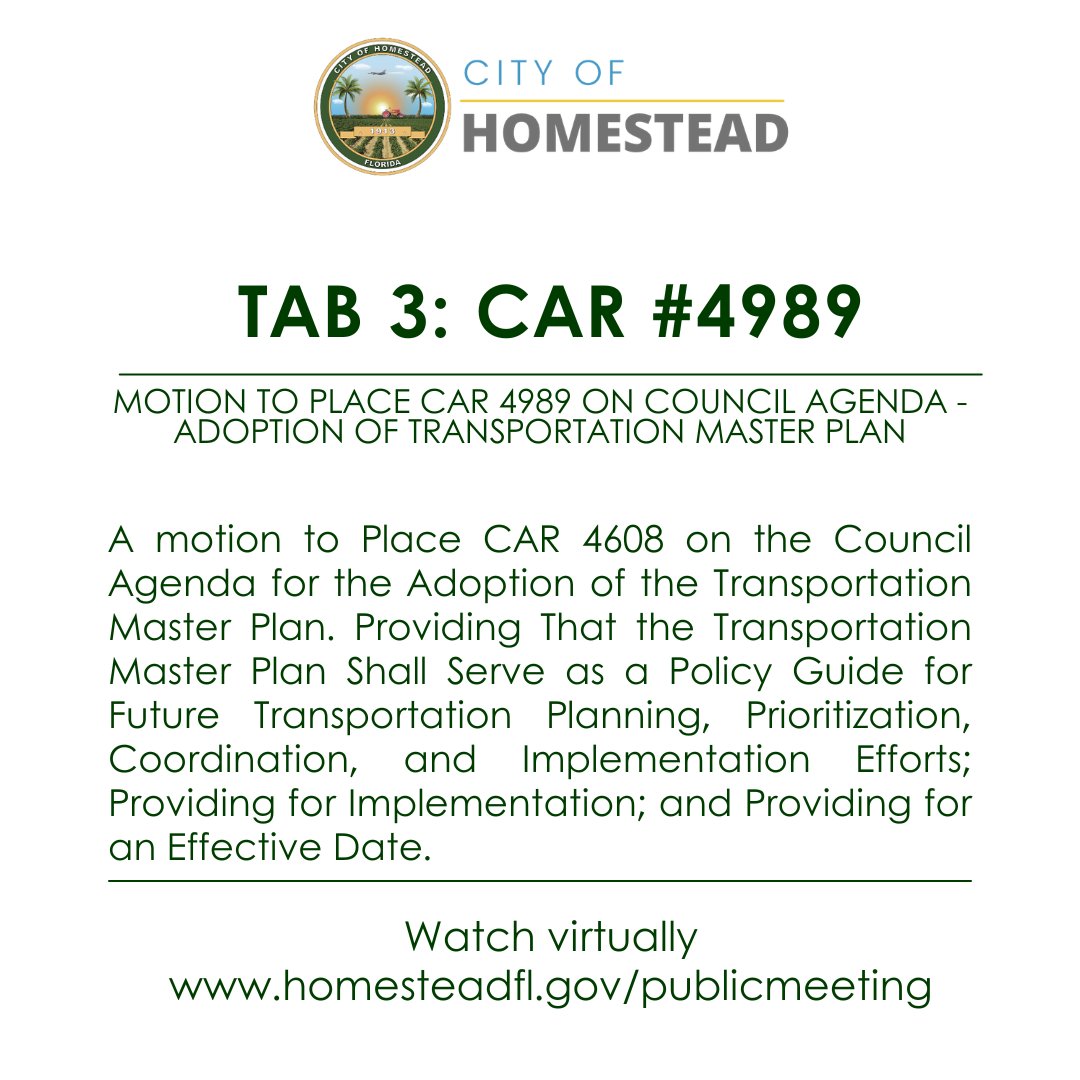 City of Homestead tweet media
