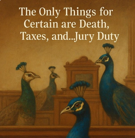 WickedlyBlinded's tweet image. Since I've already paid my taxes, let's hope I don't die from boredom at Jury Duty today. Have a Good Tuesday, Taco Tuesday, whatever... ☕️🧑🏻‍⚖️😒#Coffee #JuryDuty #KillMeNow #UGH #07Apr