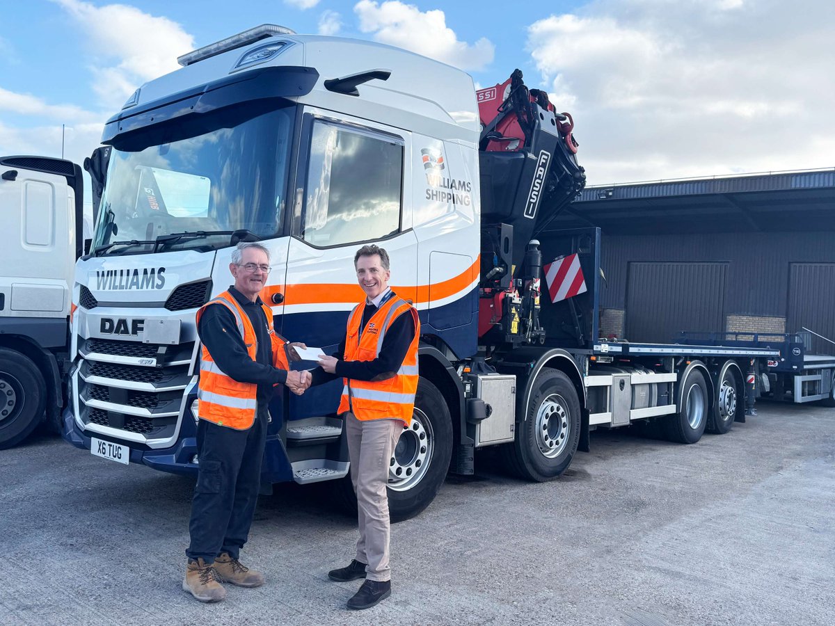 WillShipping's tweet photo. 30 years on the road…congratulations Leon! 🎉

We are pleased to announce that one of our loyal crane lorry drivers, Leon, has been working with us for 30 years. We would like to thank him for his hard work, dedication and high quality deliveries over the years 🚚

#transport https://t.co/Mt4XaS9LuT