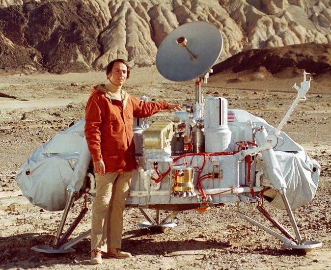 Saganismm's tweet image. “In the time line of our world, things have gone somewhat more slowly. We are not yet ready for the stars. But perhaps in another century or two, when the solar system is all explored, we will also have put our planet in order. We will have the will and the resources and the