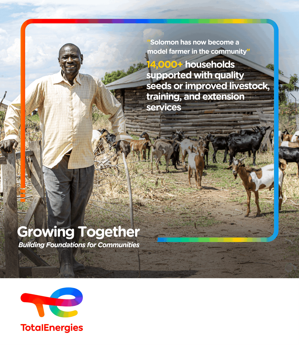 TotalEnergiesUG's tweet photo. π#CreatingSharedValue #GrowingTogether #TilengaProtect https://t.co/Sv81fwNaKq
