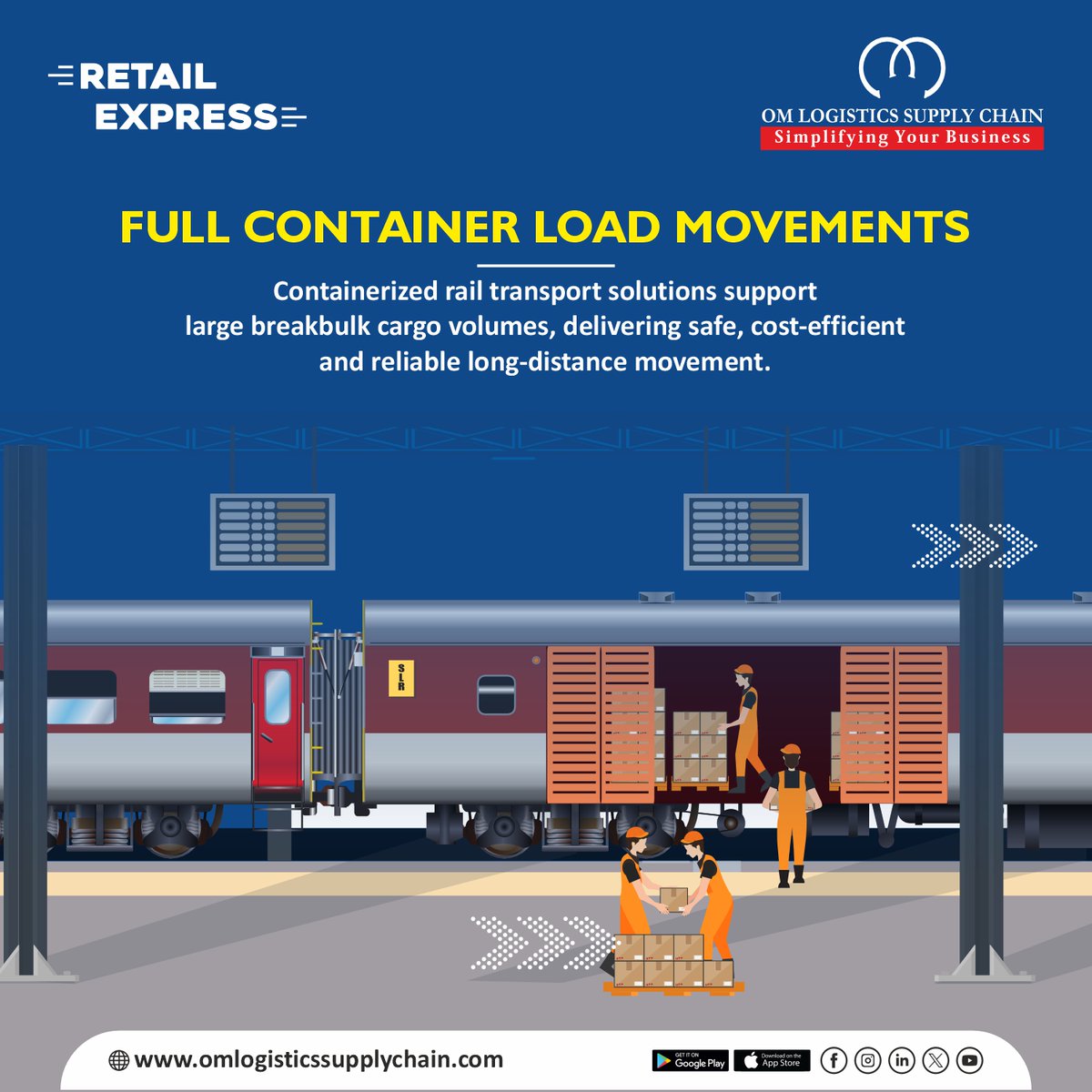 Om Logistics Supply Chain Pvt. Ltd. tweet media