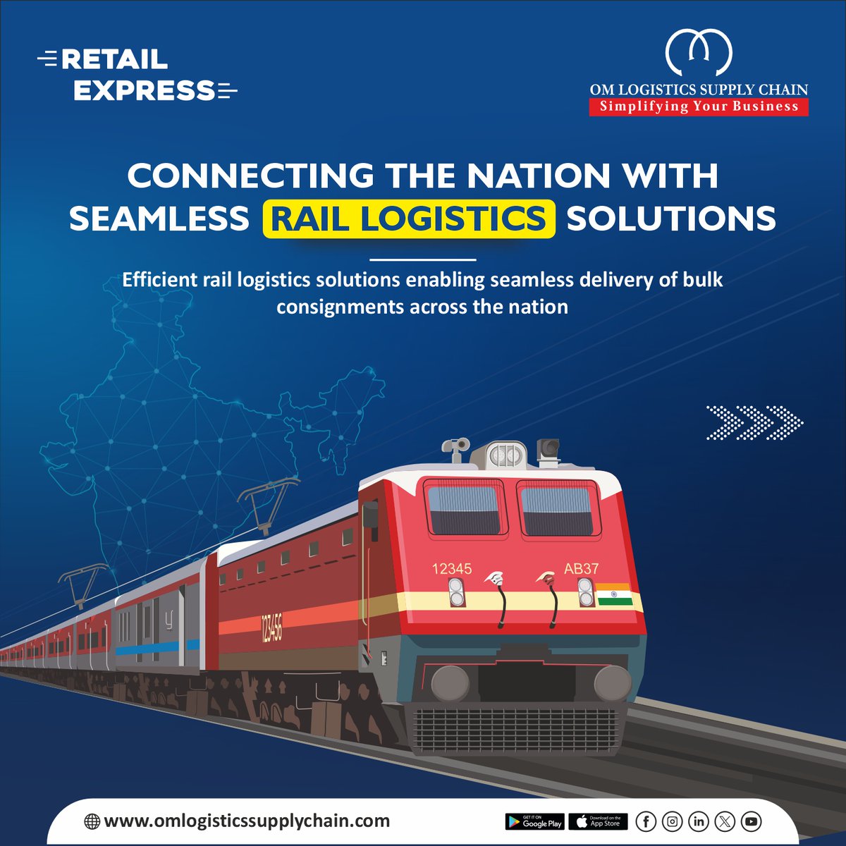 Om Logistics Supply Chain Pvt. Ltd. tweet media