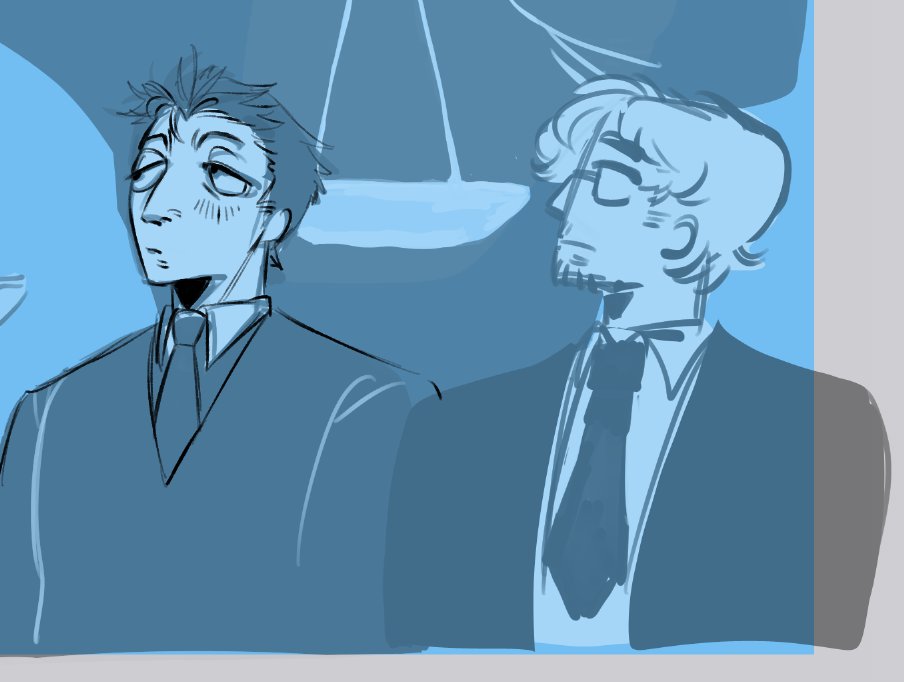 dilf_unit's tweet image. #higumatt wip+ bunny matt and dex chibi