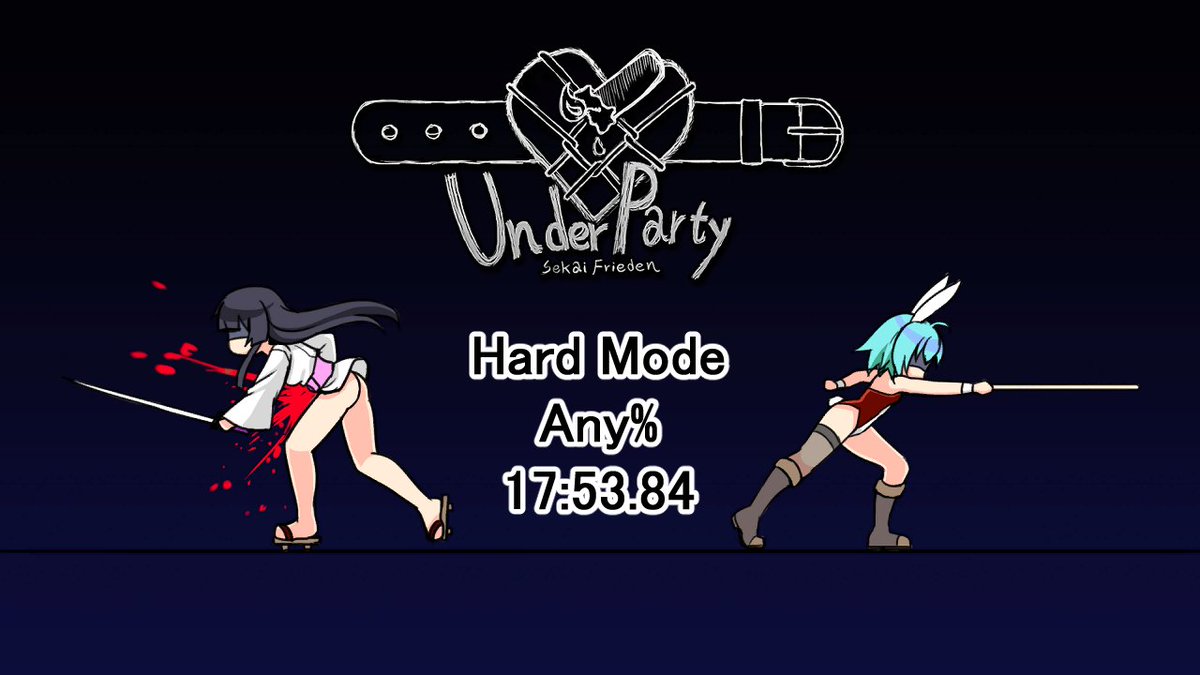 kap375's tweet photo. 讓我入坑Speedrun的Under Party,總算跑出滿意的成績了
https://t.co/ur1l5jQ00e
#UnderParty https://t.co/6rlMYFv1ET
