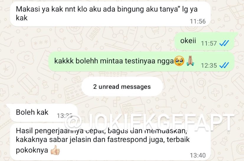 jokifkgffapt's tweet photo. testimoni dari sobi fkg nihh🤭
cuss temen2 fkg, farmasi, apt yang masih bingung tugasnya bisa langsung contact kita yaa🤗 
mau tanya2 dulu?? bolehh gass pencet wa kita di bio🔥

#zonauang #joki #jokitugas #jokifkg #jokifarmasi #jokiapt https://t.co/W2a3F14OW6