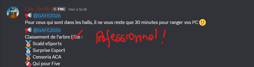 Theo_Antares_'s tweet photo. Première Lan et première victoire en grande finale à la Gamers Assembly !!#TOP33
J'ai passé une trop belle 1ere lan avec toute la team Scald, malgré la déception et la perf un peu bcp honteuse...
J'suis grave heureux d'avoir pu rencontrer et passez du temps avec vous tous !🫶🏻🤍 https://t.co/3sg5SXBikG