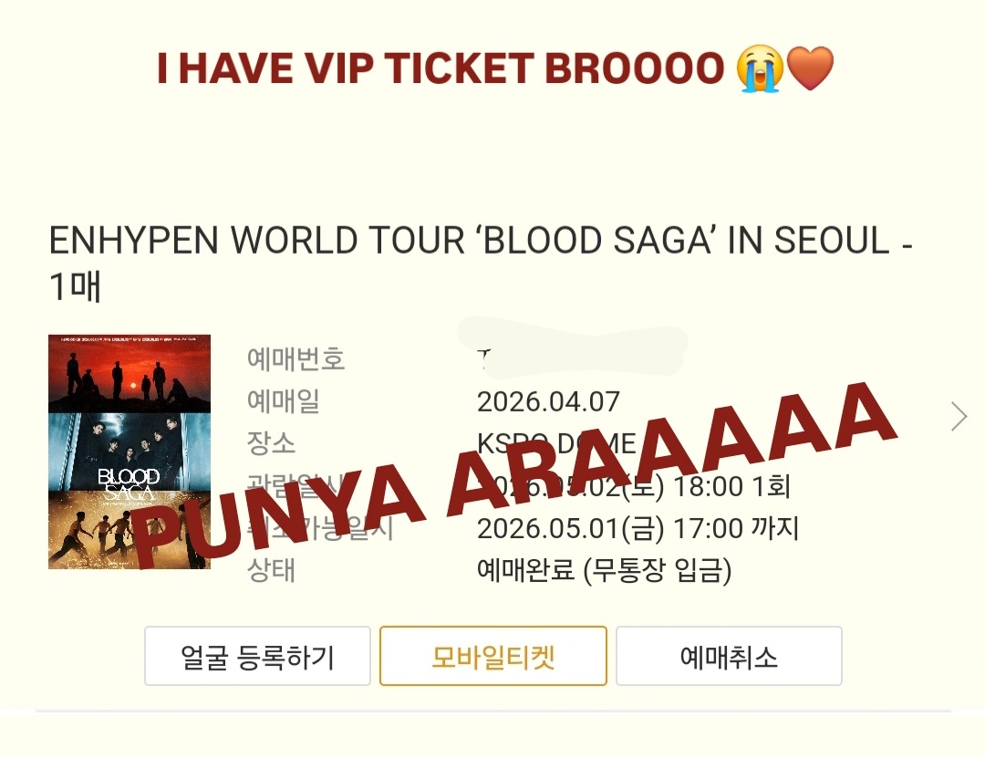aaraayang's tweet photo. ALHAMDULILLAH Soundcheck 😭, JUNGWON TUNGGU AKUUU 😫🫶 #ENHYPEN https://t.co/SDsX7BHuSd