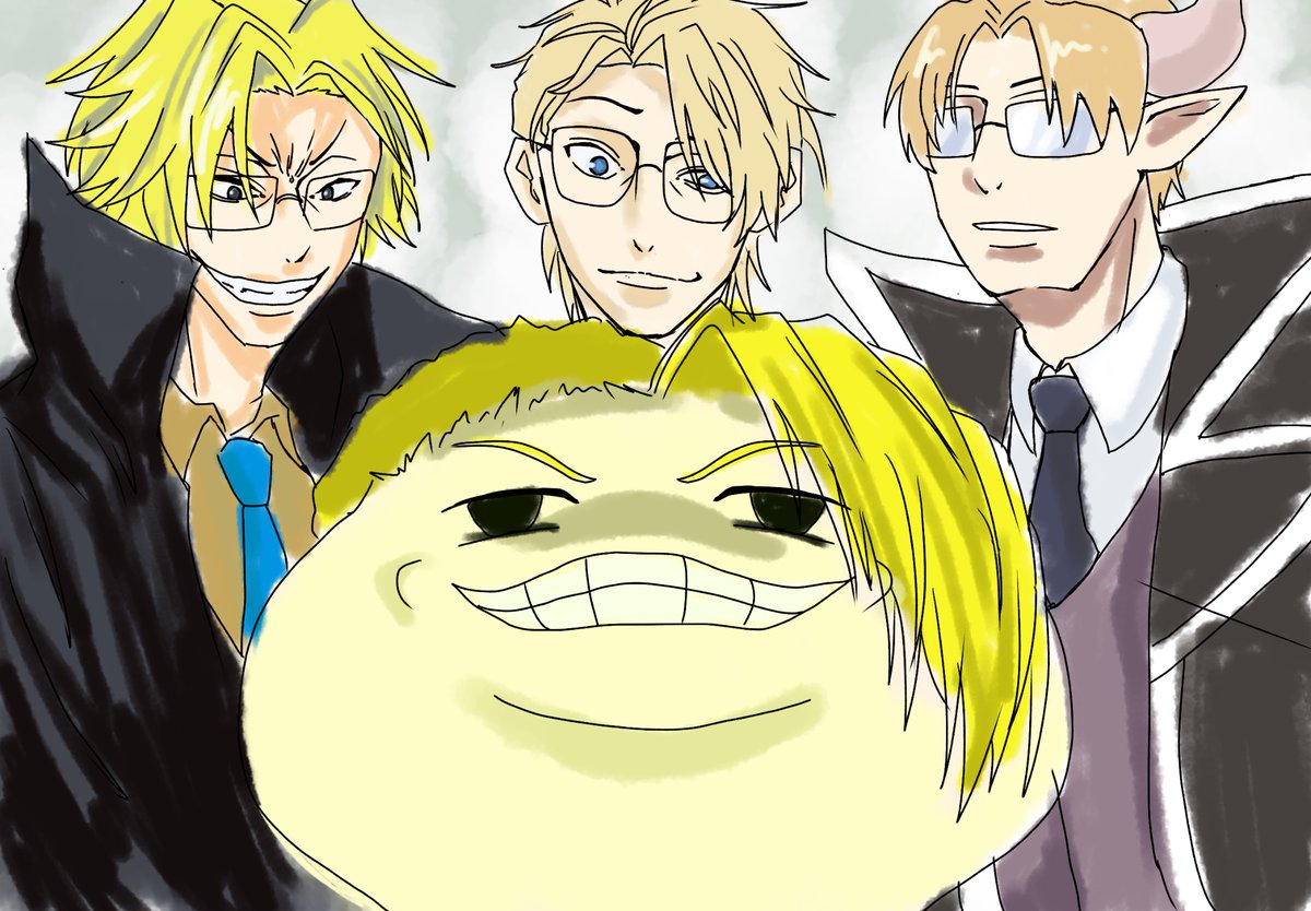 shaga320198's tweet photo. 色んな🌀さん（らくがき）
Hoi4が楽しみすぎる…
#総統処方箋 https://t.co/Pe4qibI1mu