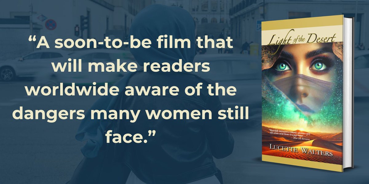 AuthorNetwork's tweet image. ForeWord Reviews warns that progress can vanish beneath waves of fundamentalism. Light of the Desert shows exactly how fast that can happen. a.co/d/03pZ3gVD #bookstagram #books #reading #booklover #WomensRights #HumanRights #HonorKillingAwareness #MiddleEastFiction