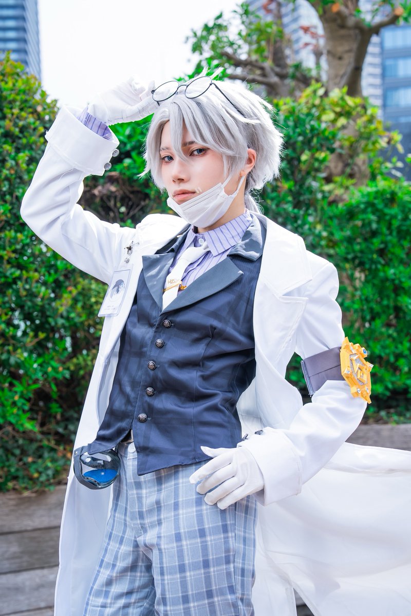 shochan0097's tweet photo. 【cosplay】第五人格 / IdentityV
納棺師 イソップ・カール　ガット/うちやさん　#アコスタ池袋 https://t.co/4XVDTmnKbD