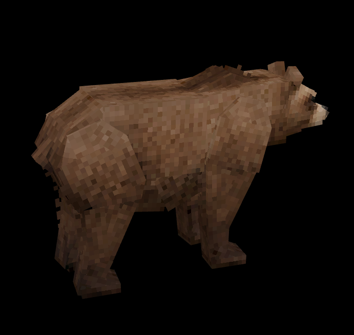 TPlowy's tweet photo. Brown bear made with #Blockbench
@blockbench

#EpicAdventures #EANH #Minecraft #pixelartist #pixelartist #voxel #voxelgame #voxelart
(The texture got a bit messed up with the sharpen filter so need to fix that. But good for now) https://t.co/Q1kw29iqLw