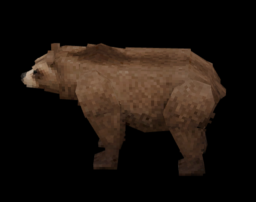 TPlowy's tweet photo. Brown bear made with #Blockbench
@blockbench

#EpicAdventures #EANH #Minecraft #pixelartist #pixelartist #voxel #voxelgame #voxelart
(The texture got a bit messed up with the sharpen filter so need to fix that. But good for now) https://t.co/Q1kw29iqLw