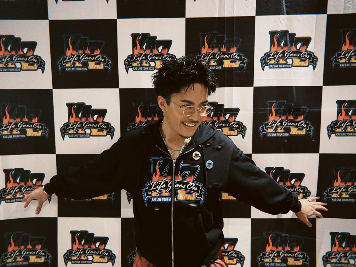 KAZ(GENERATIONS/数原龍友) staff tweet media