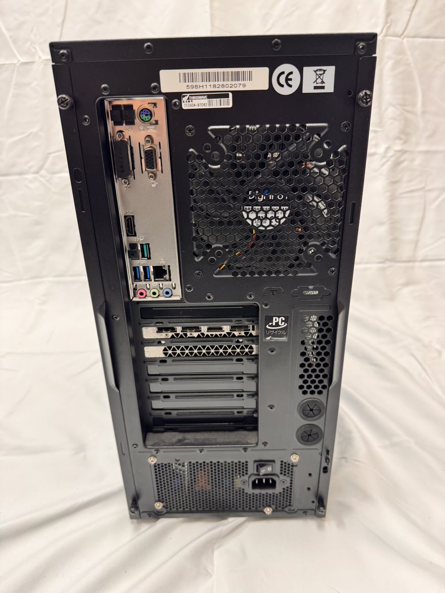 8世代i7 GTX1660Ti 搭載中古ゲーミングPC】 価格：44,000円(税込) 口座 