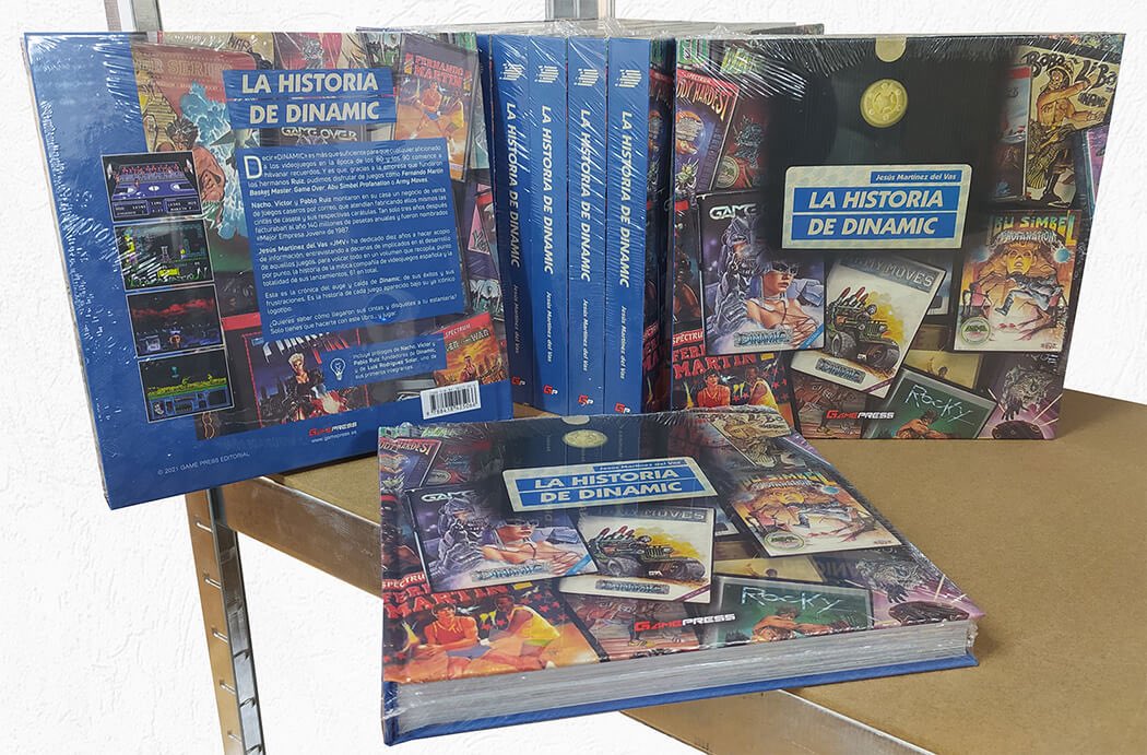 YedaiJamao's tweet image. En diciembre de 2021, en medio de una enorme crisis, @GamePressEd tuvo la valentía de apostar por La Historia de Dinamic, un libro precioso con una edición de coleccionista fantástica. Muchas gracias por el apoyo, y gracias a todos los que lo comprasteis.
