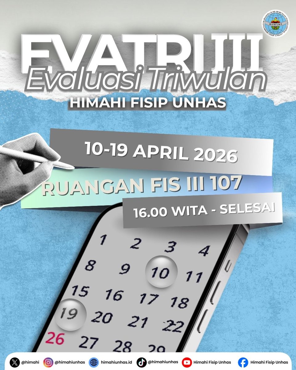 HIMAHI FISIP UNHAS tweet media