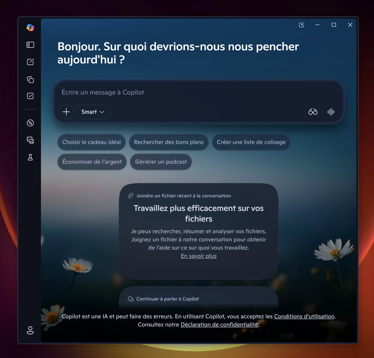 Jlngi_'s tweet image. Copilot sur Windows c'est vraiment hilarant.
À son lancement c'était une webapp (disons qu'il fallait aller vite). Par la suite c'était devenu une app native (enfin). 
Désormais c'est non seulement à nouveau une webapp mais c'est même carrément l'entièreté du navigateur Edge...🤡