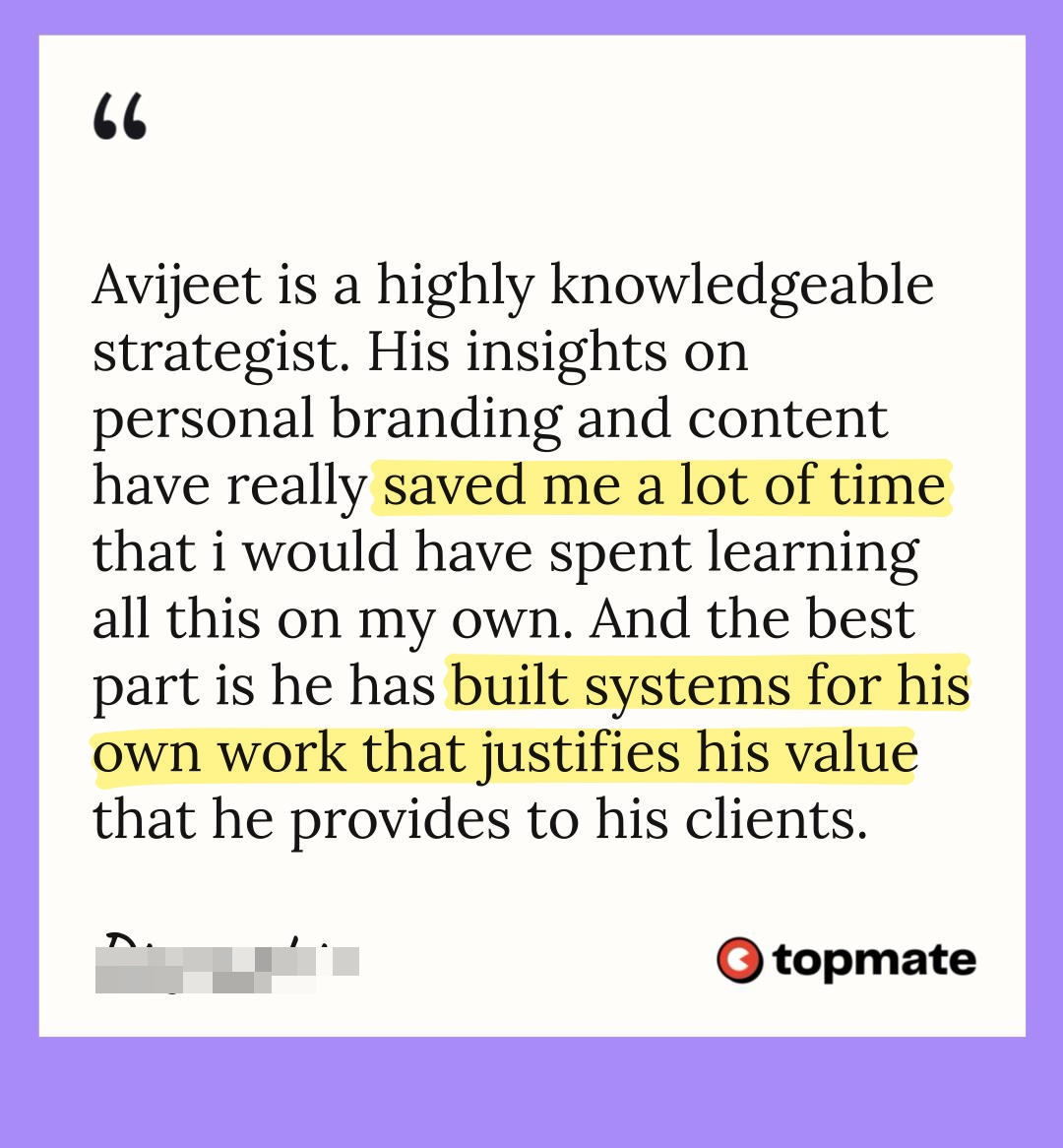 Avijeet | Personal Branding Strategist tweet media