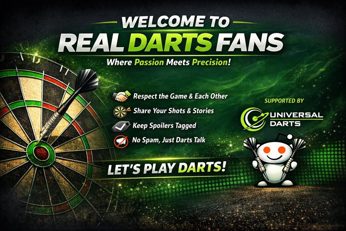 Universal Darts tweet media