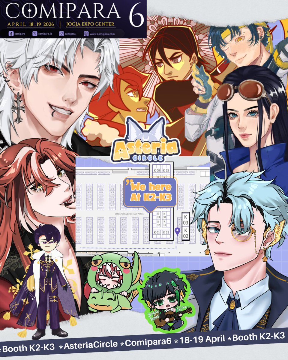 Auroraa⛓️🥃🔍🎵 | Comipara 6 K2-K3 tweet media