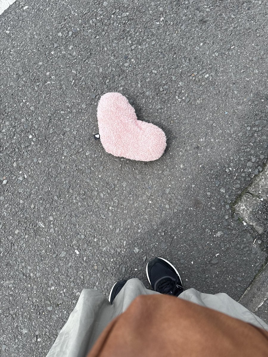 昨日、ハートが落ちてたですよー💕