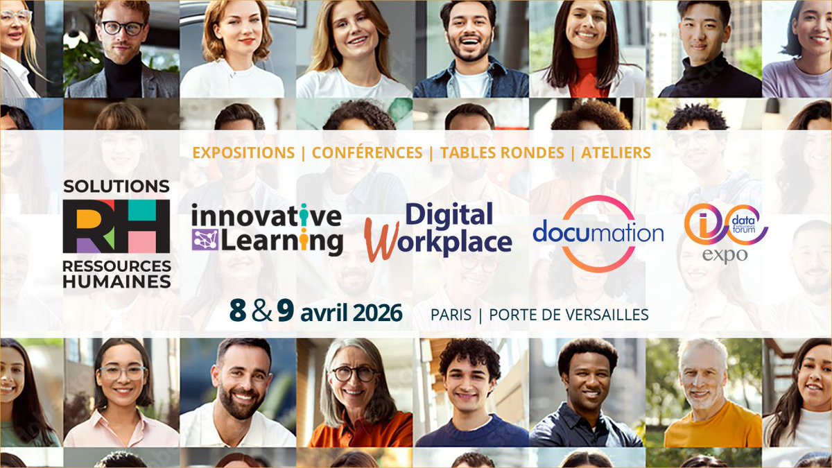 👀 DRH, dirigeants, responsables RH : le Salon Solutions Ressources Humaines, c’est demain.

Demain, EmyeHR - Suite IA - Paie et RH vous donne rendez-vous à Paris – Porte de Versailles pour deux jours d’échanges autour de ce qui transforme vraiment le quotidien RH.
📍