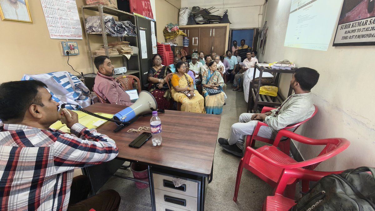 ccawbc's tweet photo. A Digital Life Certificate Camp was organized by O/o CCA, WBC at Asansol on 07.04.2026 under the Nationwide Digital Life Certificate Campaign 4.0, promoting face authentication technology for the ease and empowerment of pensioners. @ControllerDot @DoT_India https://t.co/IOiAd1xTwA