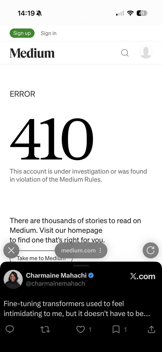 My medium account has been suspended!! Oh my💔How do I fix this?!!