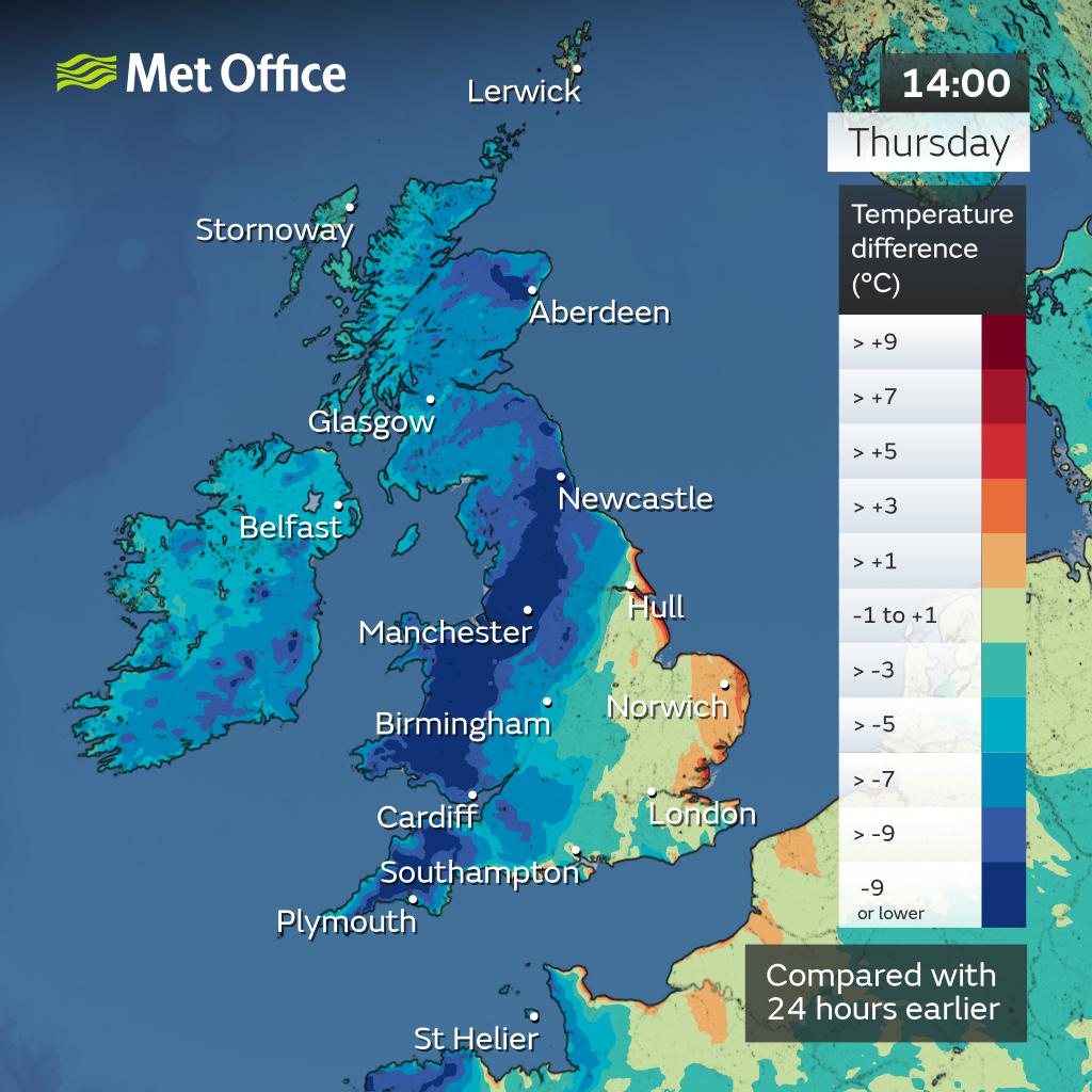 Met Office tweet media