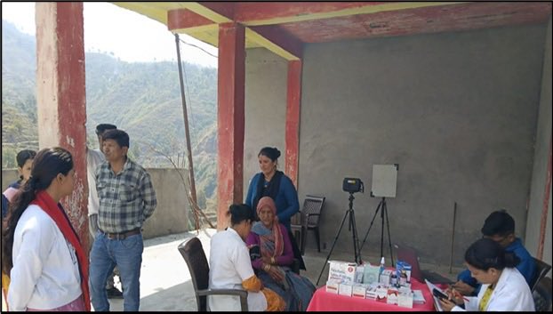 Difficult terrain and tough weather conditions could not deter  the intensity and commitment towards #TBMuktBharat Abhiyaan

Under the 100-day campaign of the TB Mukt Bharat Abhiyaan, Ayushman Arogya Shivirs are being held across Uttarakhand from border villages to urban areas,