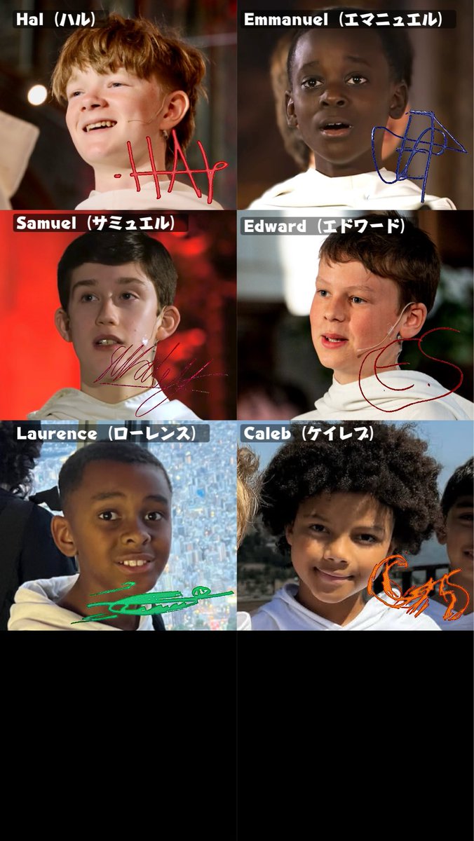 libera_nippon's tweet photo. 【2026年来日メンバーサイン一覧】

今年も公演後にサイン会の実施がありましたが、もらったサインが誰のものか分からなくなってしまった、あるいは判読が難しいといった場合に参考にしていただけるかもしれません！ご活用ください！

📸@officiallibera https://t.co/EHUoBsKs39